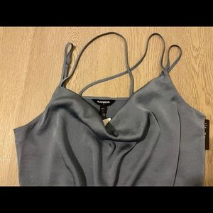 cowl neck bodysuit ✨💙